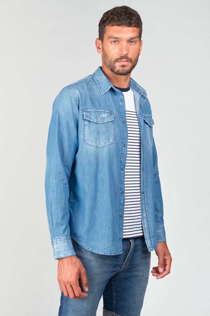 Hemd Pedro in blau