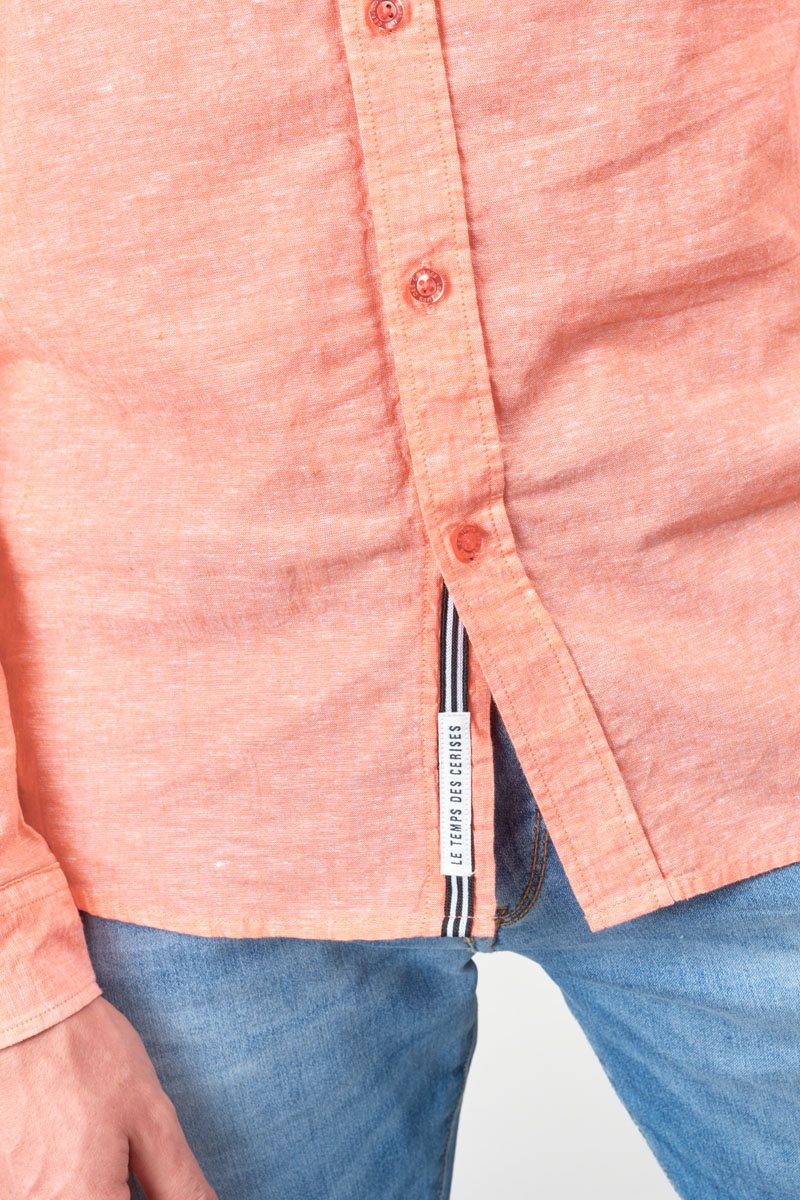 Hemd Rodes in orange