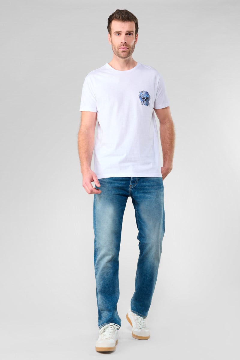 T-shirt Santiago in weiß