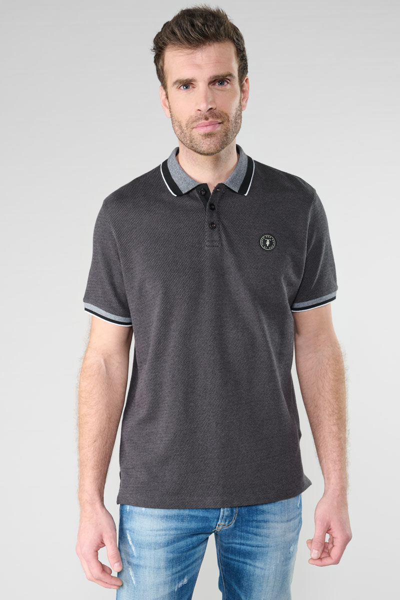 Poloshirt Talik in schwarz