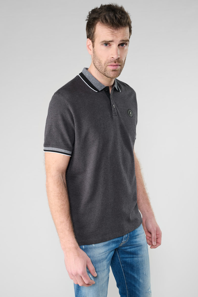 Poloshirt Talik in schwarz