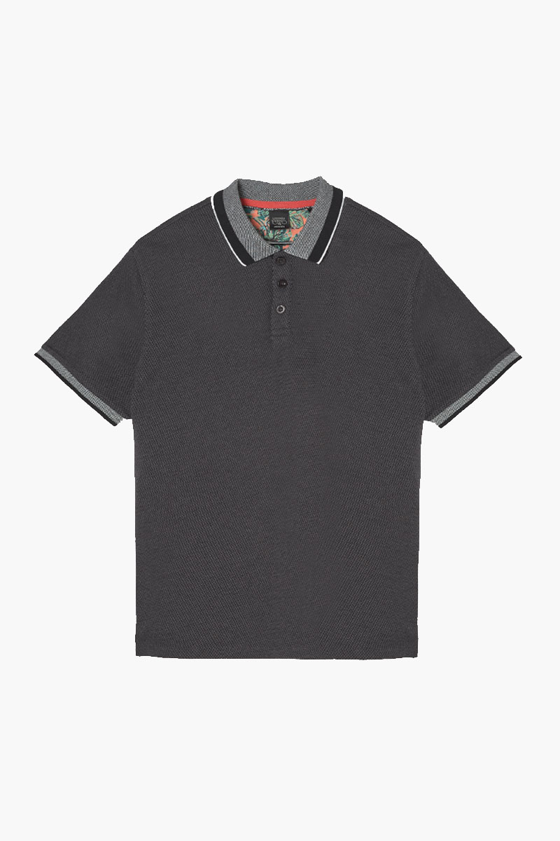 Poloshirt Talik in schwarz