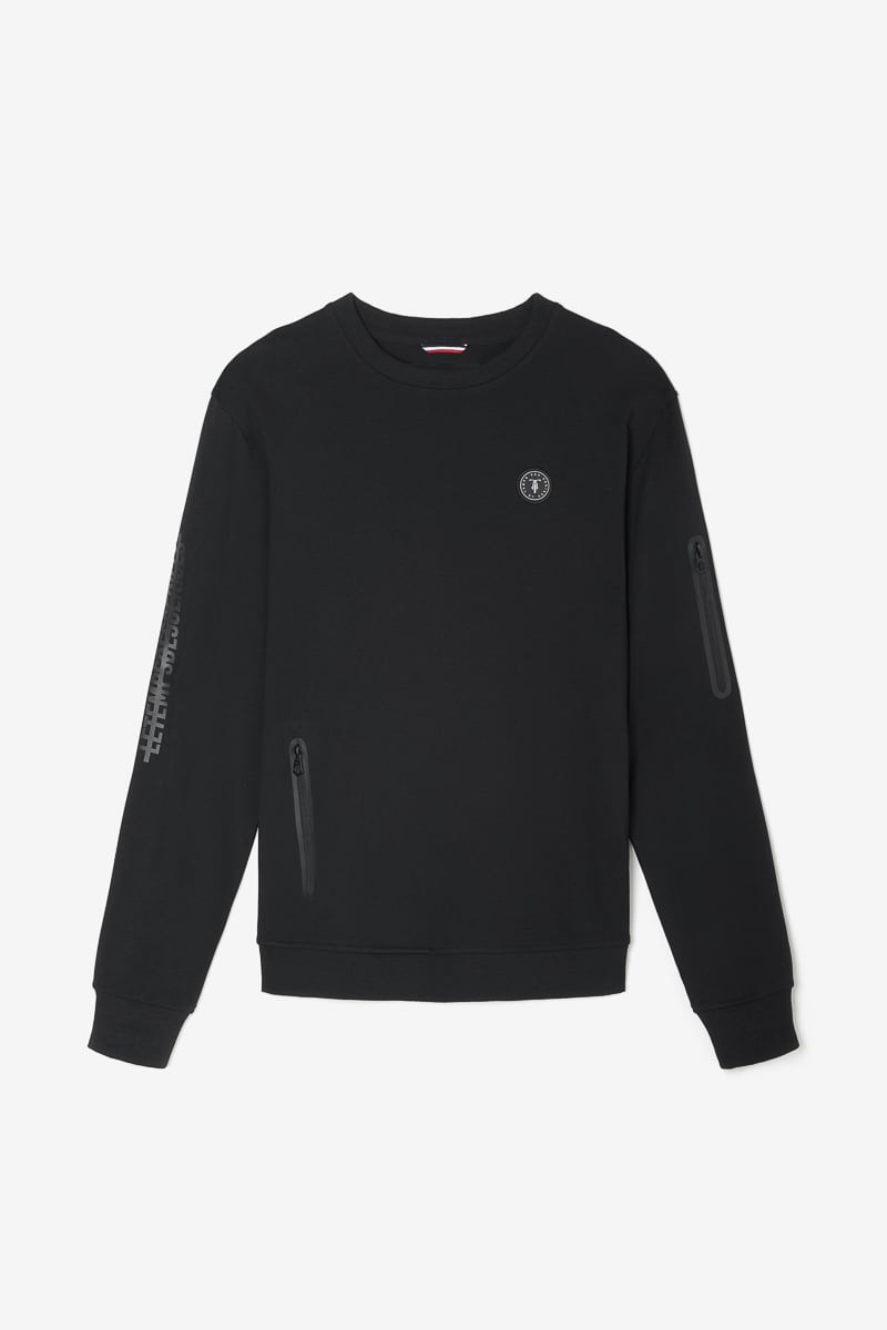 Sweatshirt Varesi in schwarz