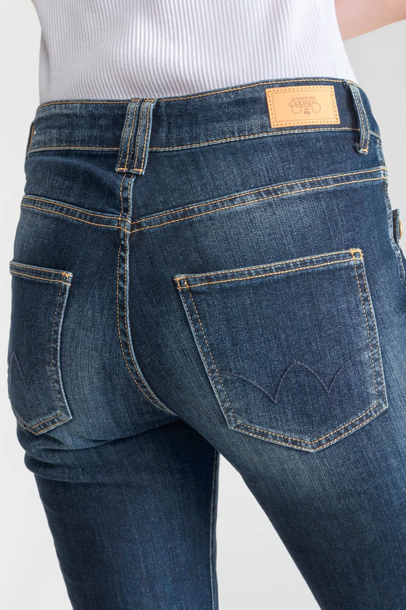 Jeans 400/18 mom Villard high waist 7/8 blau Nr.1