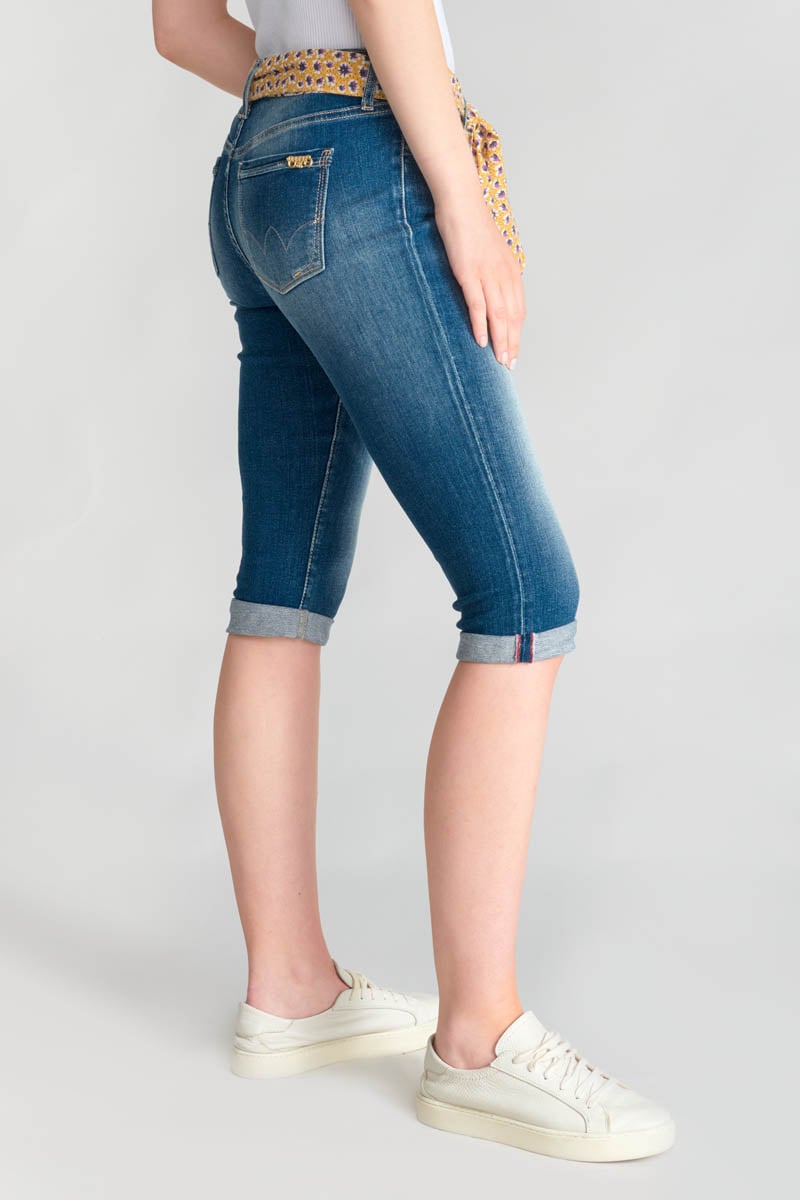 Caprihose Arol in blau