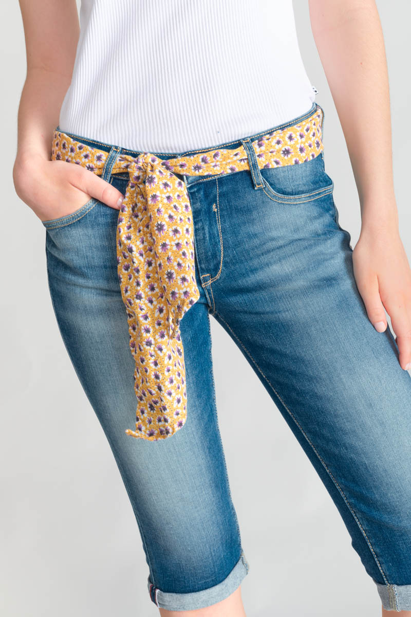 Caprihose Arol in blau