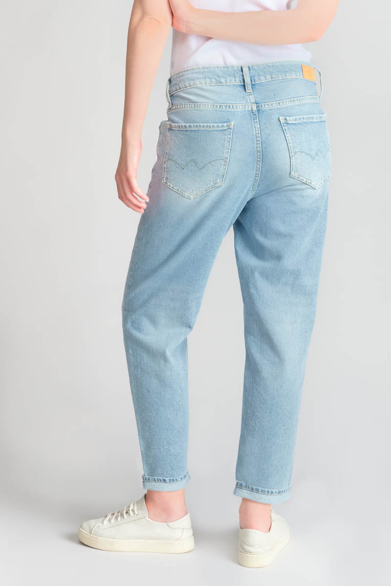 Jeans boyfit Cosy 7/8 destroy blau Nr.5