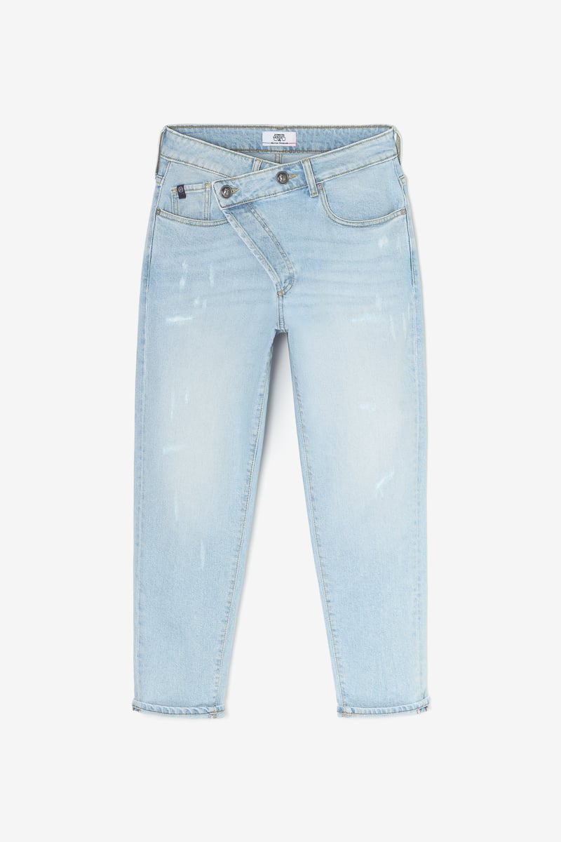 Jeans boyfit Cosy 7/8 destroy blau Nr.5