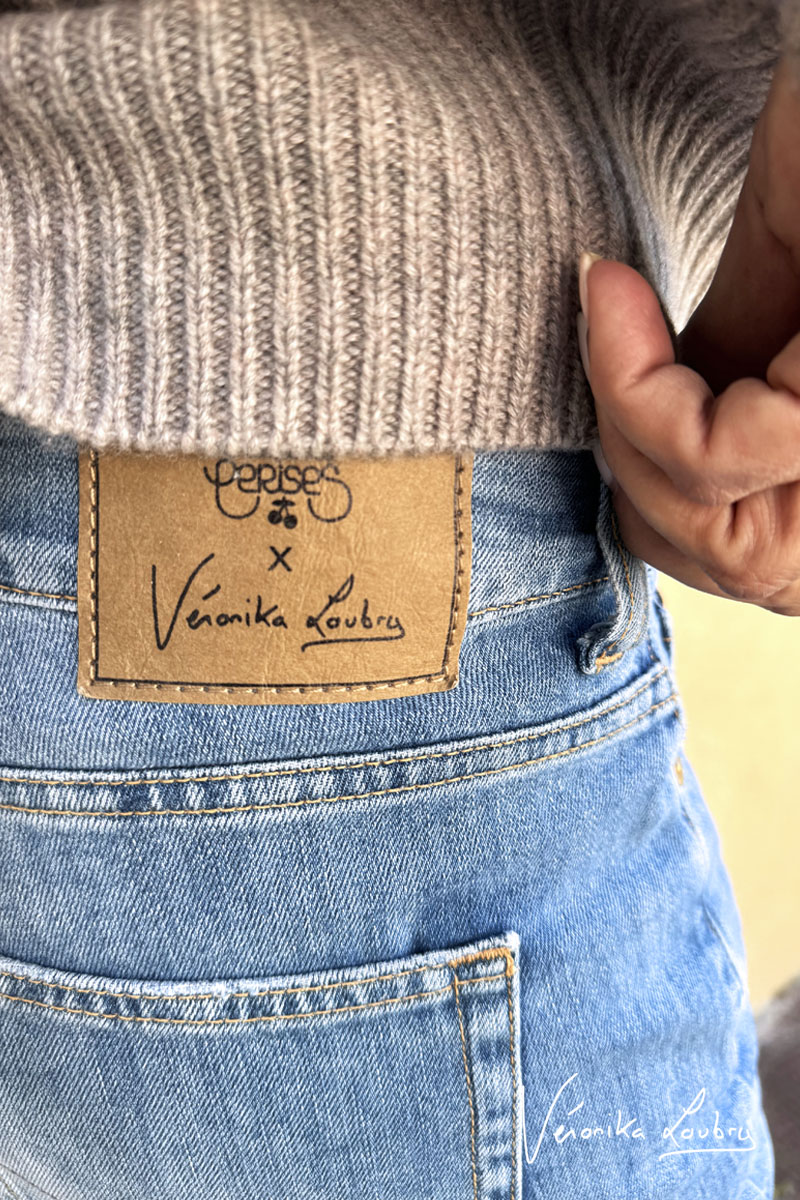 James 400/60 girlfriend by Véronika Loubry high-waisted jeans blau Nr.4