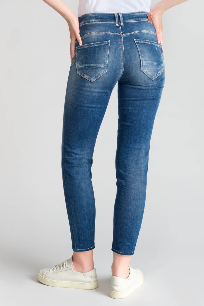 Jeans pulp slim Lem high waist 7/8 destroy blau Nr.2
