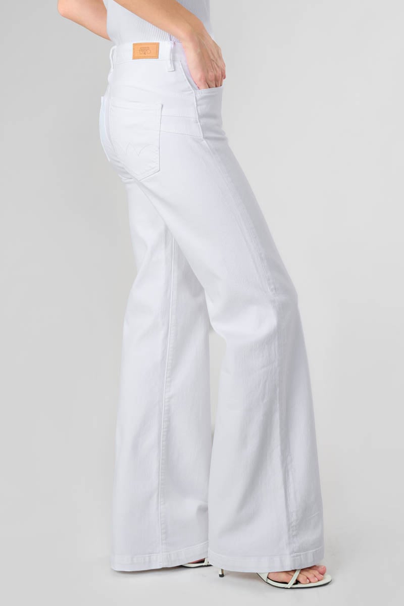 Jeans pulp flare Maes high waist weiß 