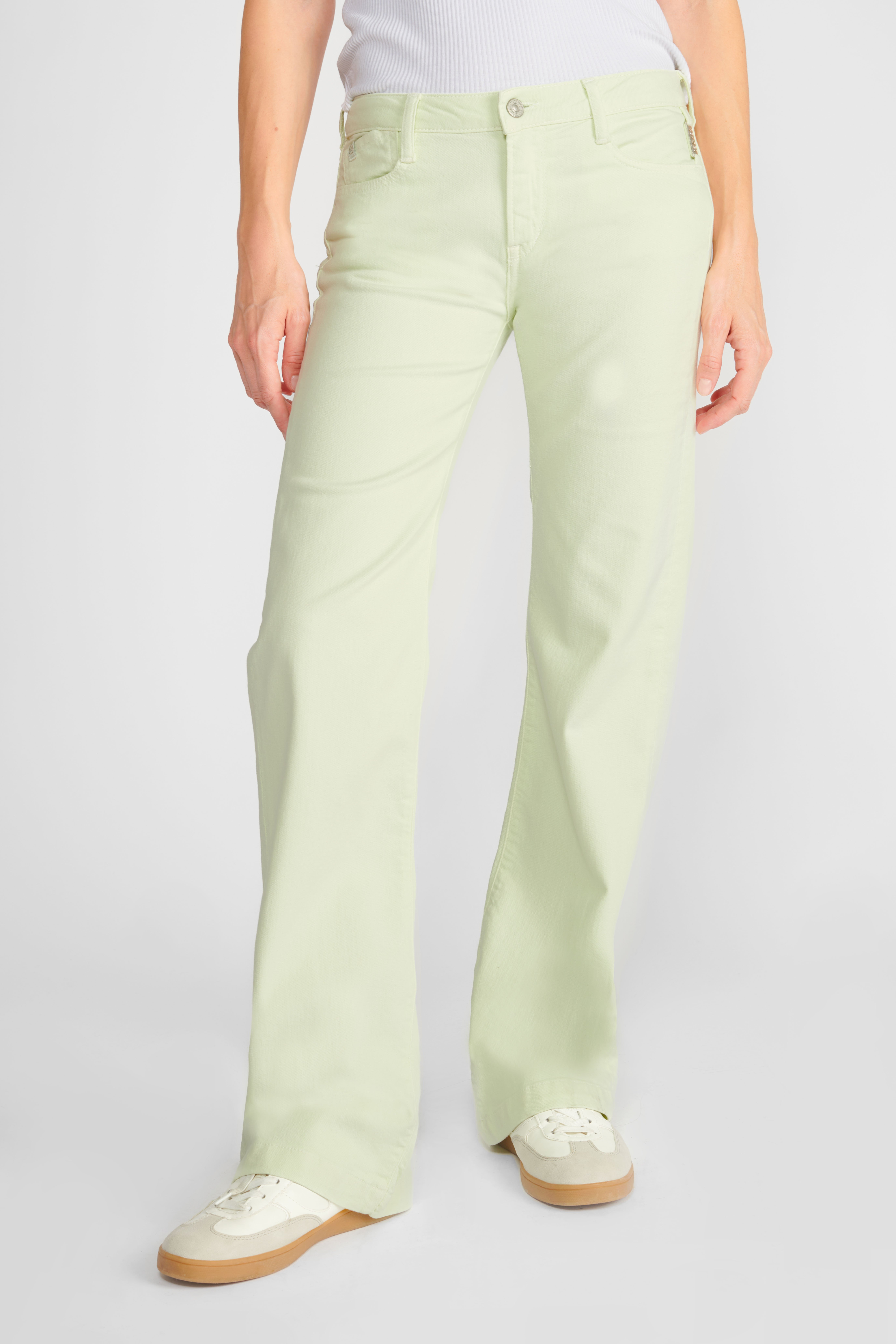 Jeans flare Maes Grün