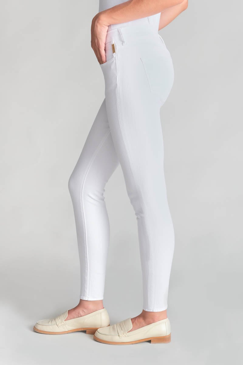 Jeans power skinny 7/8 weiß 