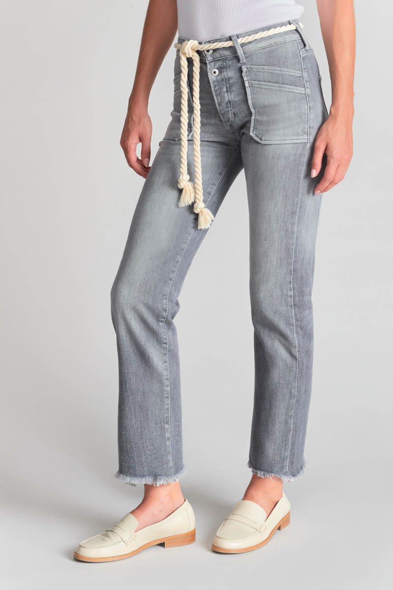 Jeans Pricilia high waist 7/8 grau Nr.3