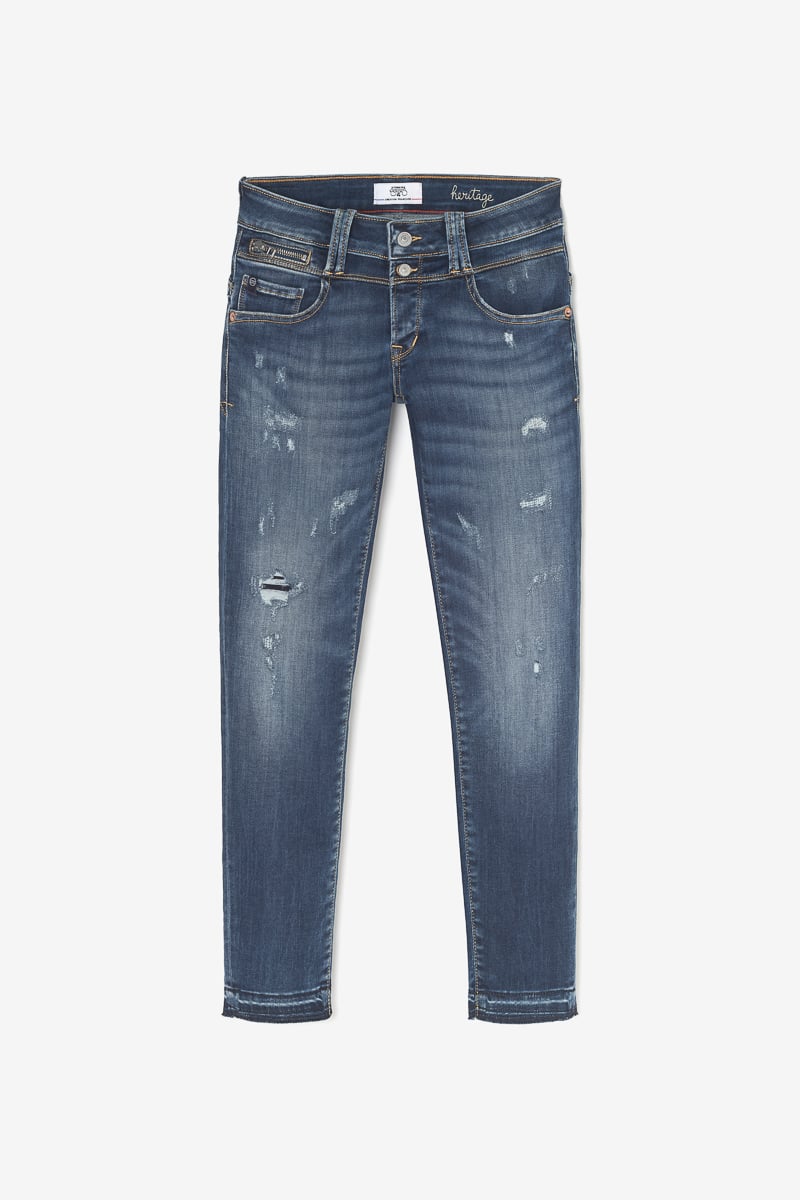 Jeans pulp slim Snap 7/8 destroy blau Nr.3