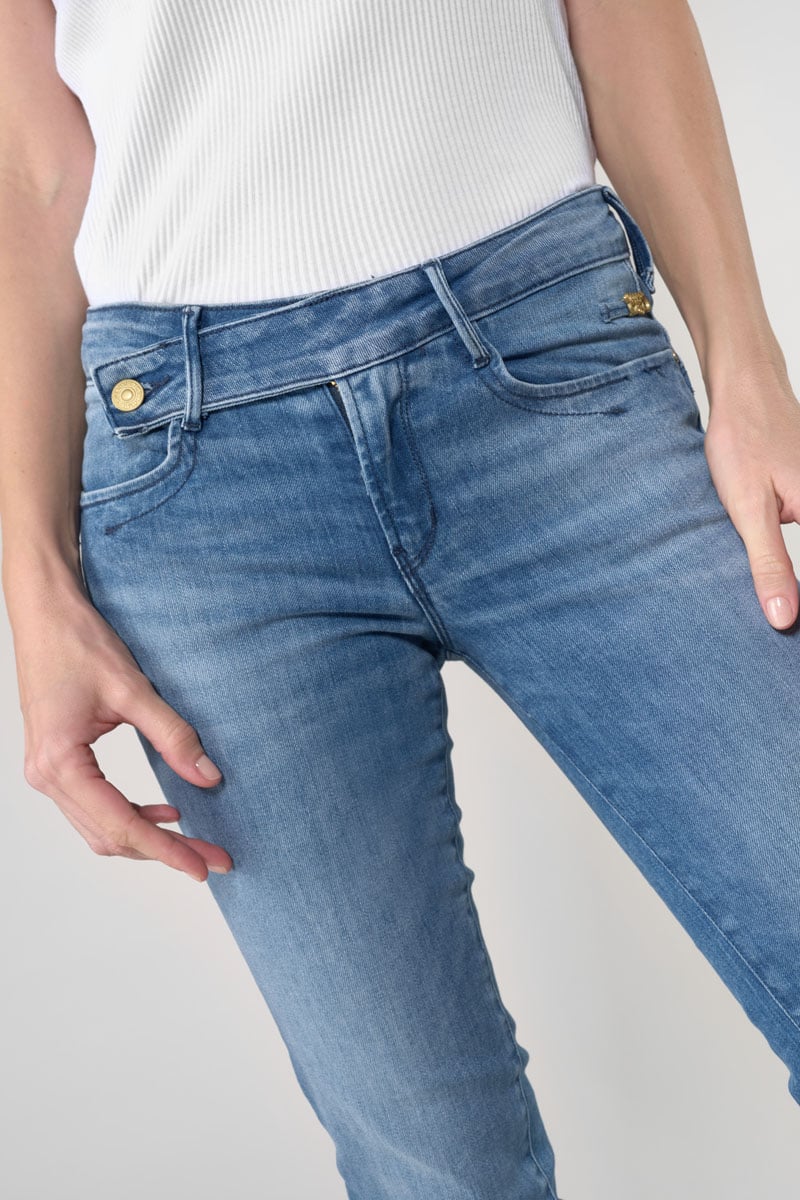 Jeans pulp slim Vigny 7/8 blau Nr.4