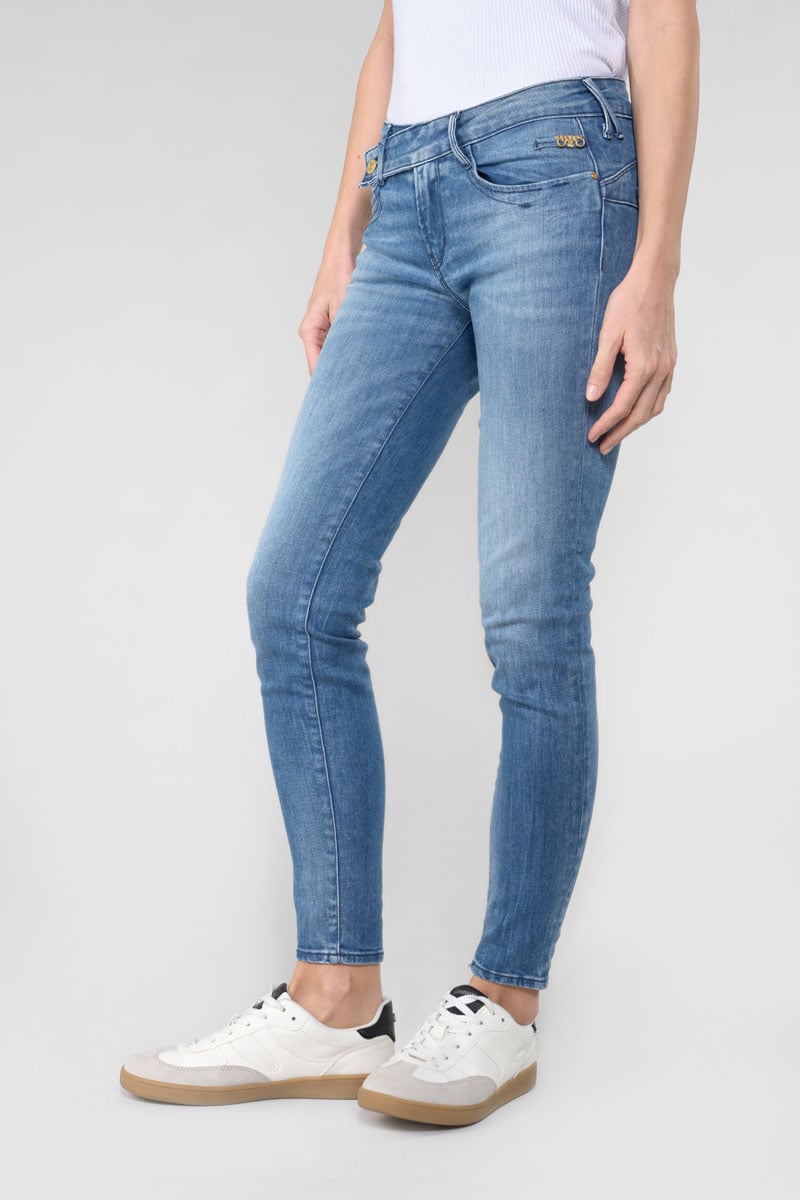 Jeans pulp slim Vigny 7/8 blau Nr.4