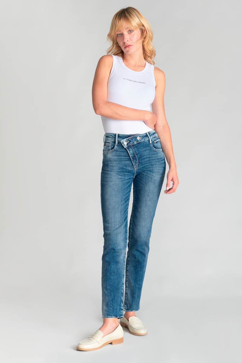Jeans pulp regular Zep high waist 7/8 blau Nr.3