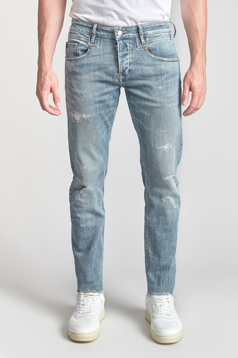 Jeans 700/11 slim Lunel destroy blau Nr.4