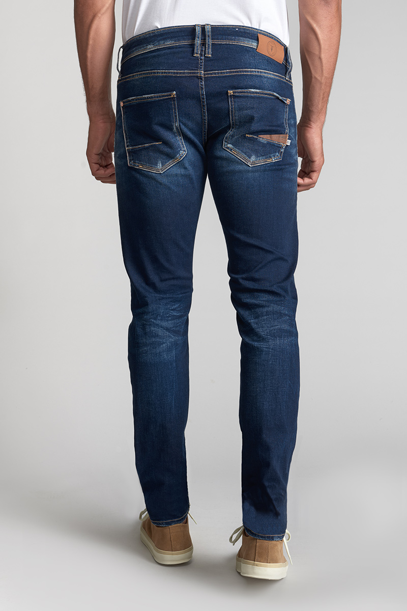 Jeans 700/11 slim Mun destroy blau Nr.1