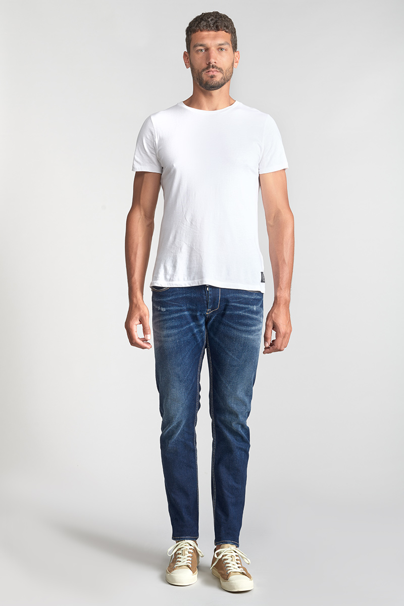 Jeans 700/11 slim Mun destroy blau Nr.1
