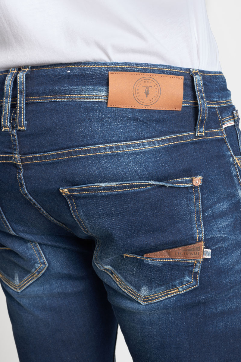 Jeans 700/11 slim Mun destroy blau Nr.1