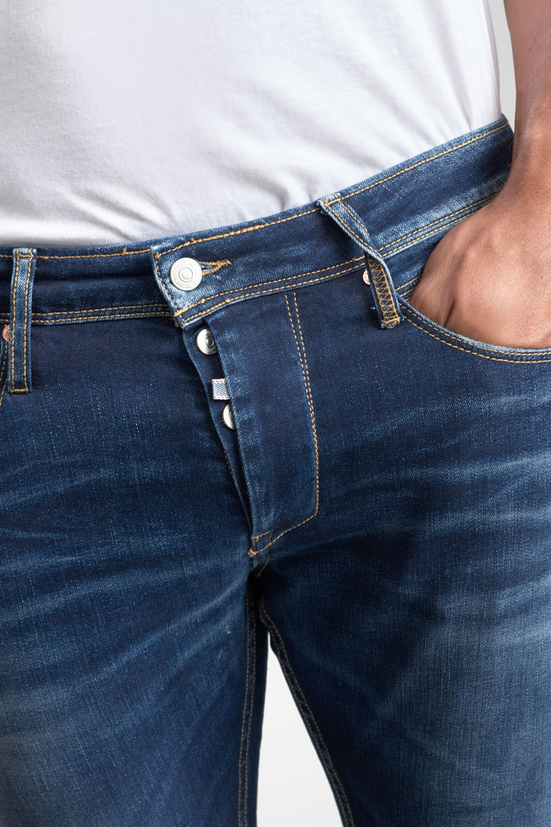 Jeans 700/11 slim Mun destroy blau Nr.1