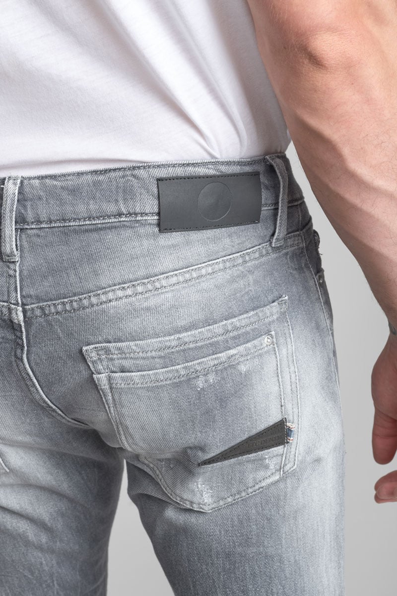 Jeans 700/11 slim Sojo destroy grau Nr.3