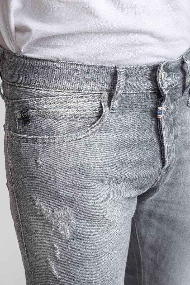Jeans 700/11 slim Sojo destroy grau Nr.3