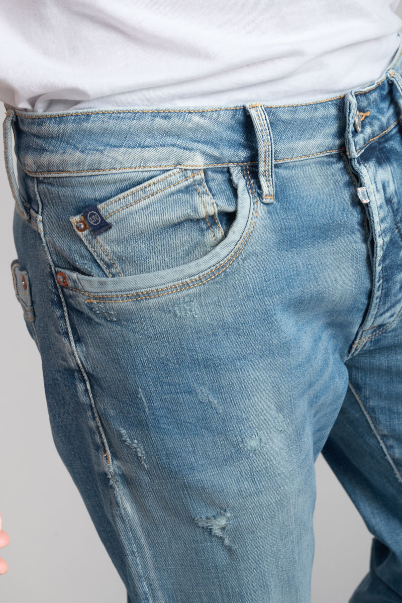 Jeans 700/17 relax Camby destroy blau Nr.4