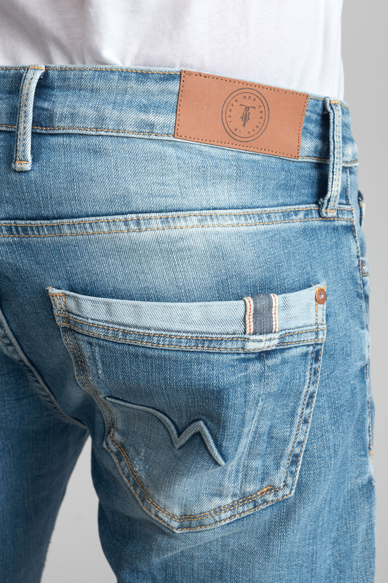 Jeans 700/17 relax Camby destroy blau Nr.4