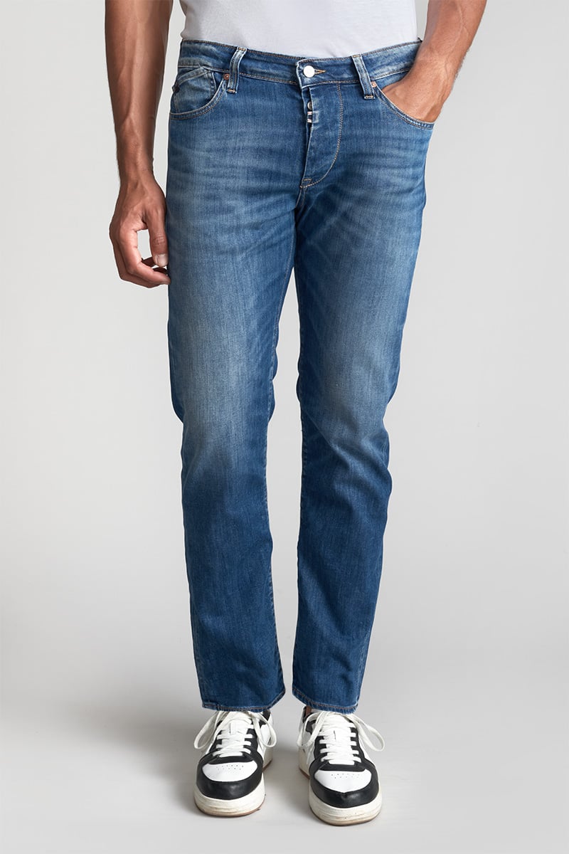 Jeans 700/22 regular light denim Basic blau Nr.2