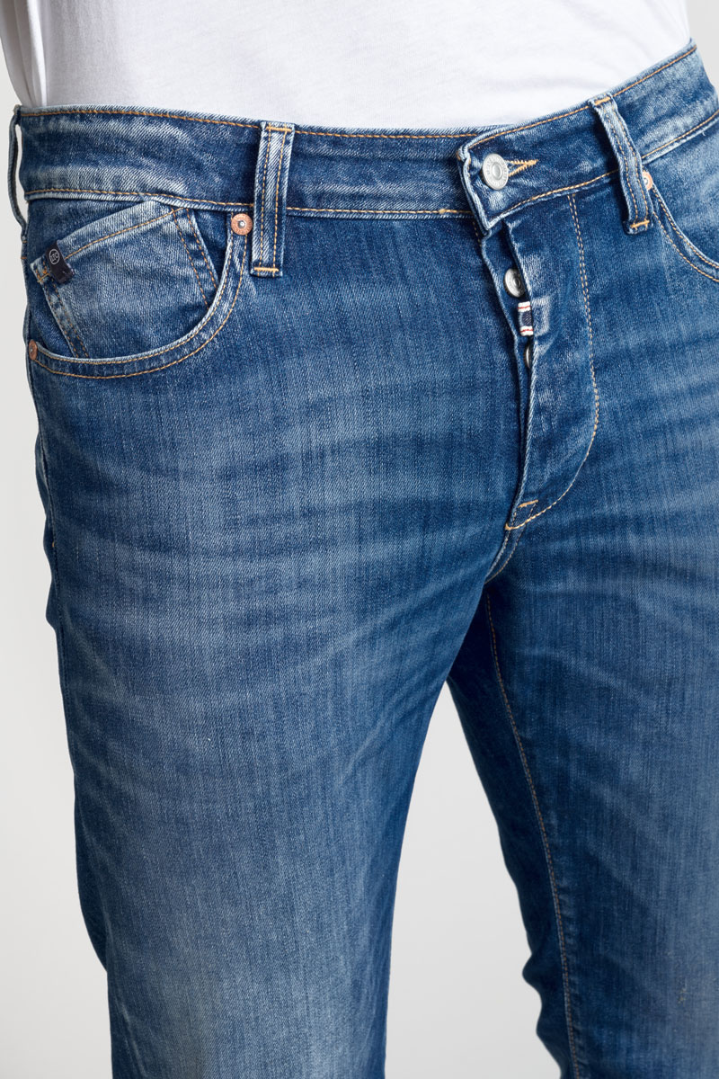 Jeans 700/22 regular light denim Basic blau Nr.2