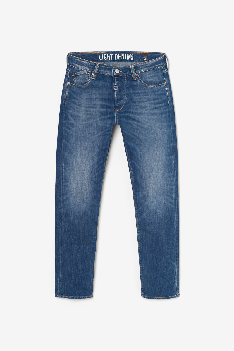 Jeans 700/22 regular light denim Basic blau Nr.2