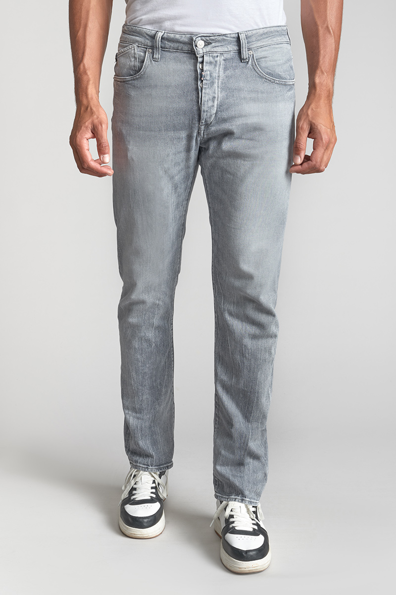 Jeans 700/22 regular light denim Basic grau Nr.3