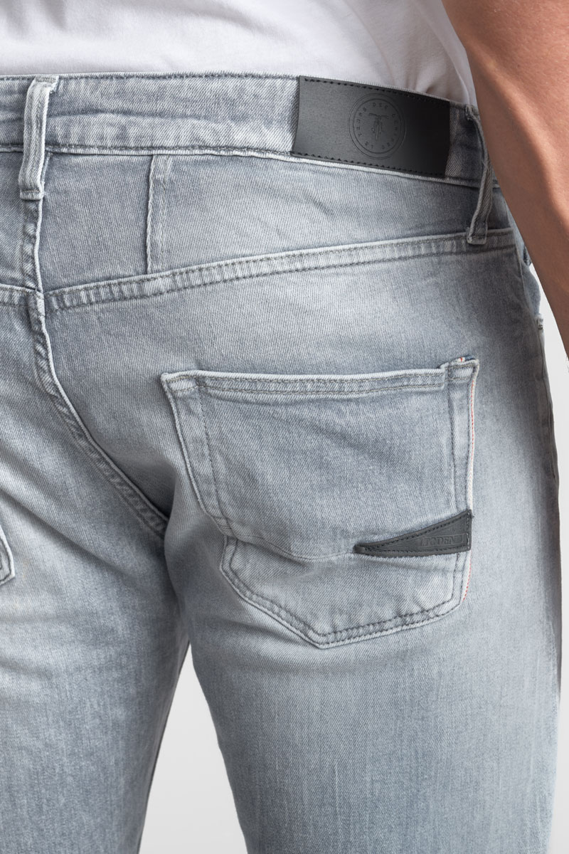 Jeans 700/22 regular light denim Basic grau Nr.3