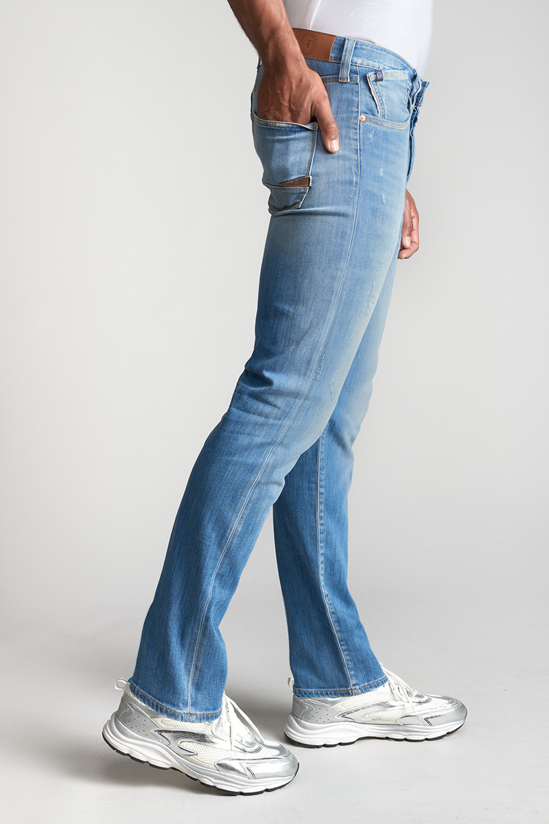 Jeans 700/22 regular light denim Cabara destroy blau Nr.4