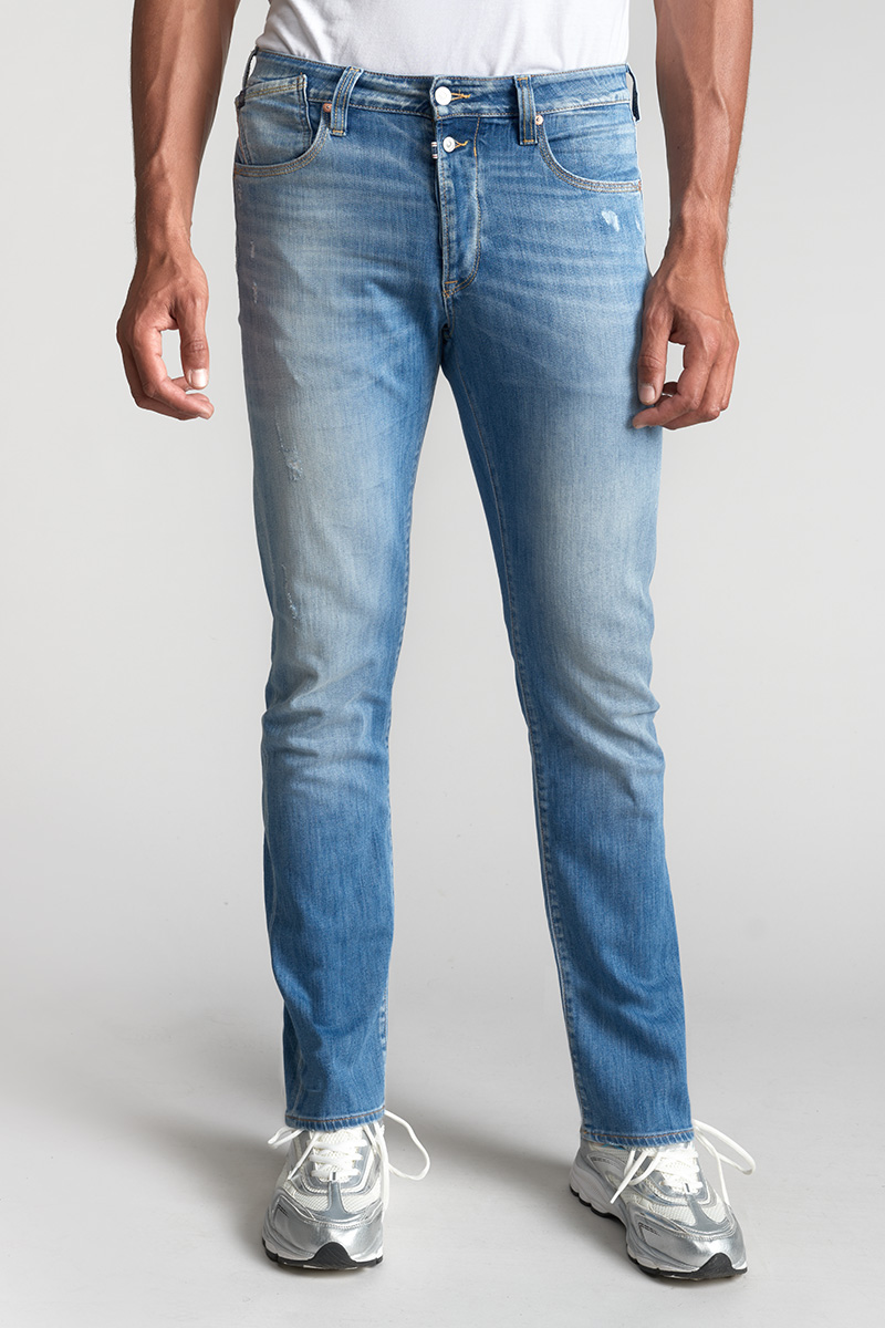 Jeans 700/22 regular light denim Cabara destroy blau Nr.4
