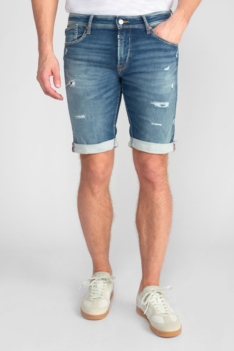 Bermuda-short Jogg in blau