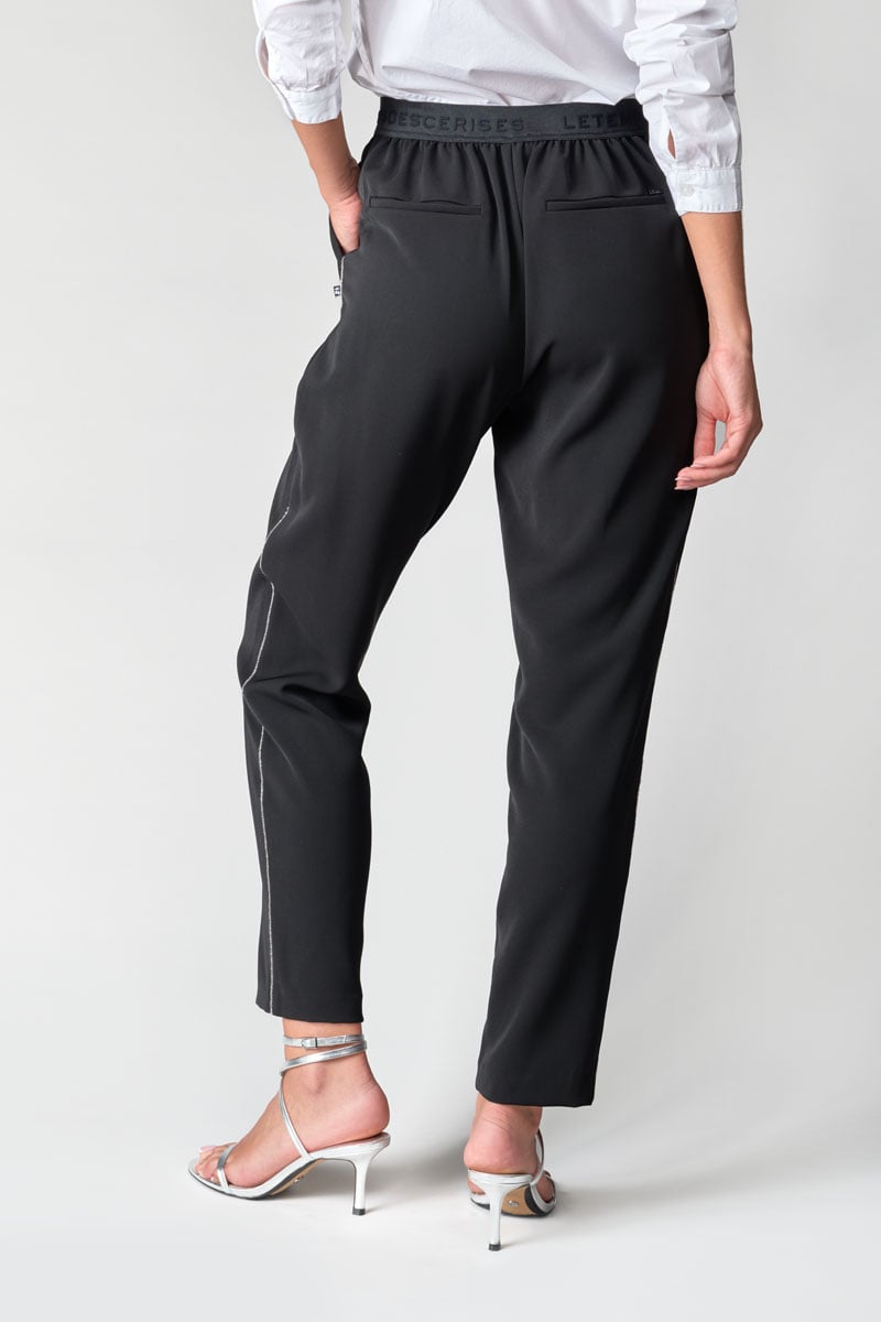 Hose Plhox in schwarz
