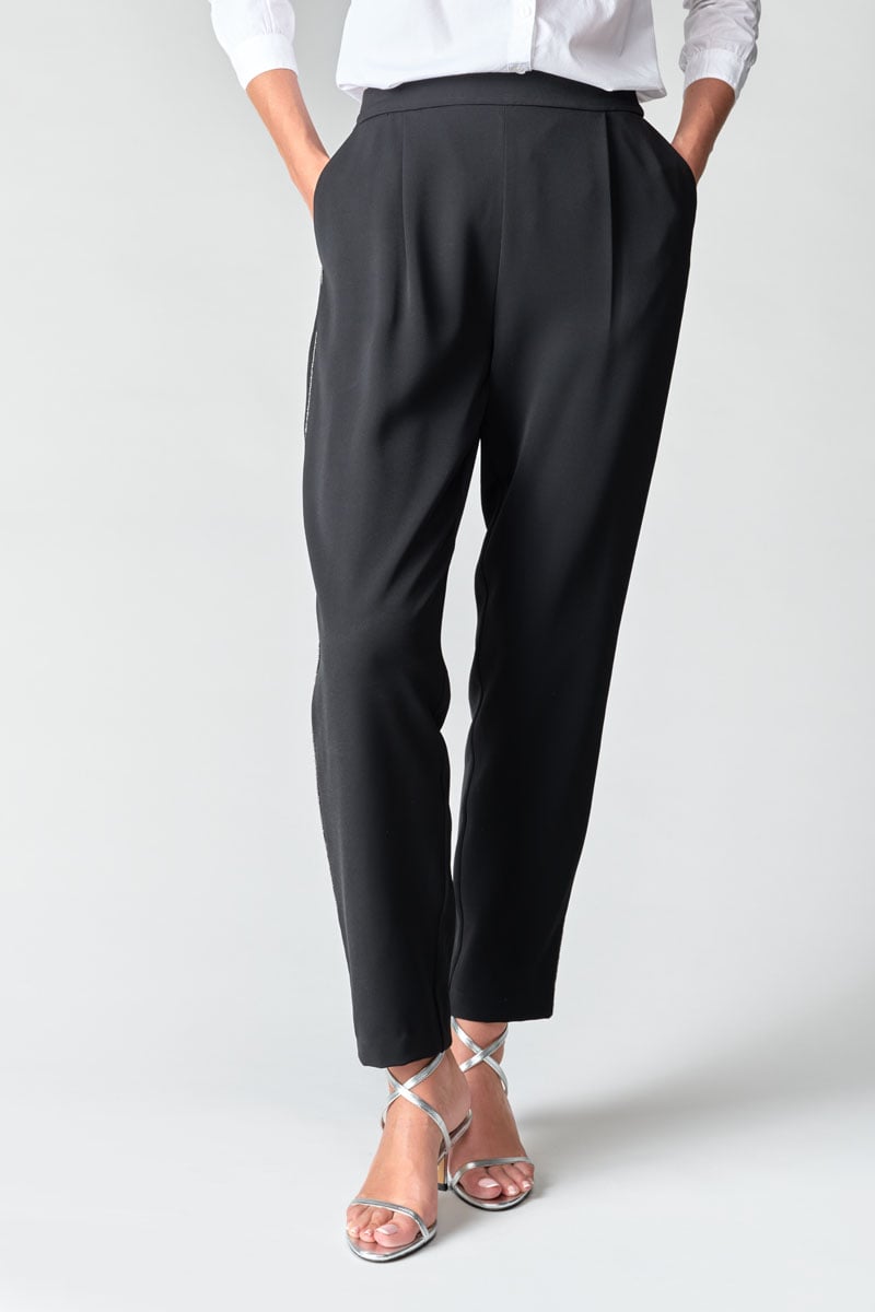 Hose Plhox in schwarz