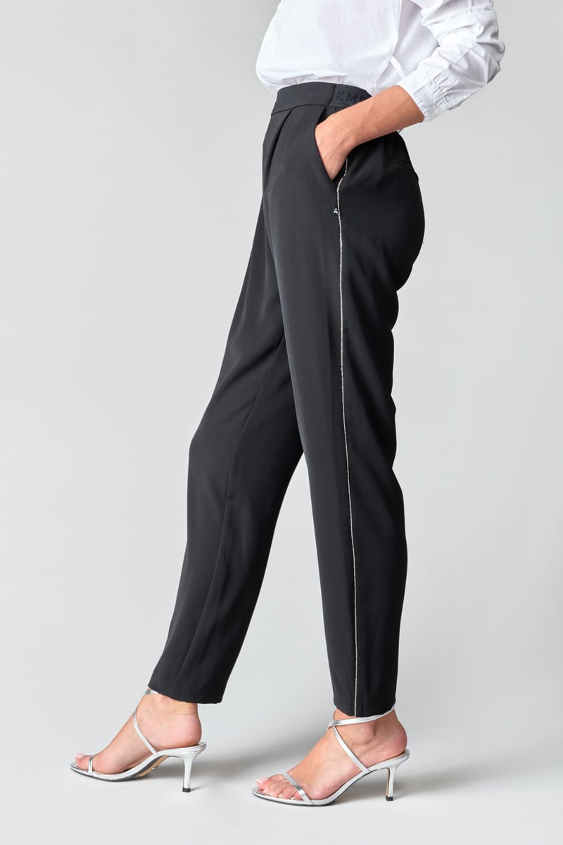 Hose Plhox in schwarz