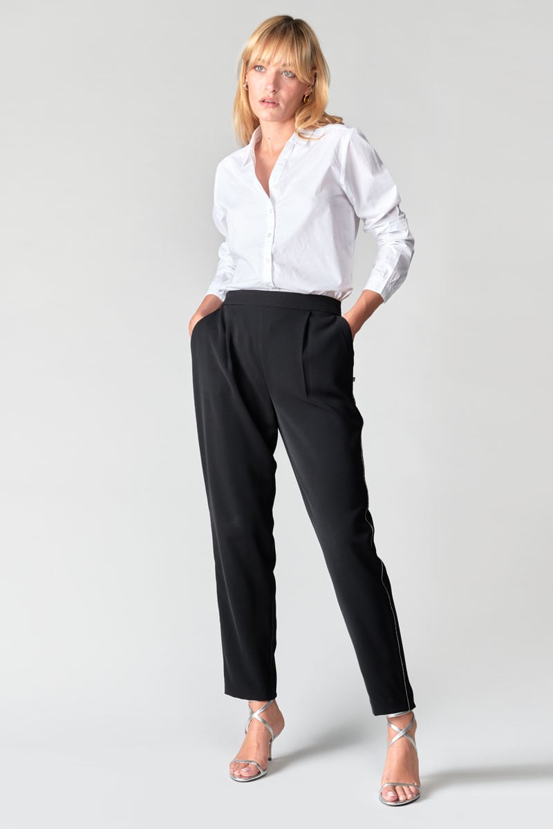 Hose Plhox in schwarz