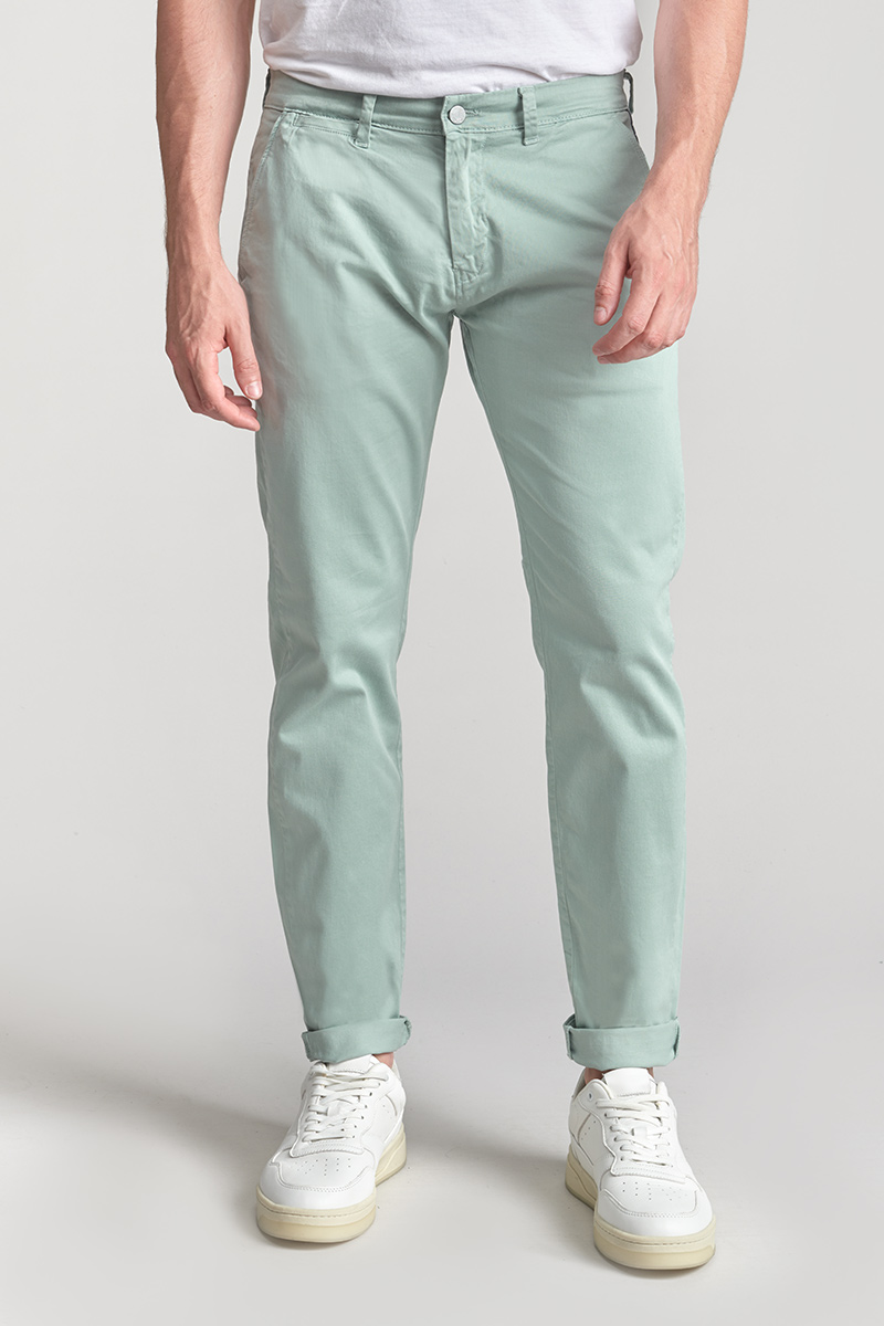 Weite Chinohose Cesar in grau