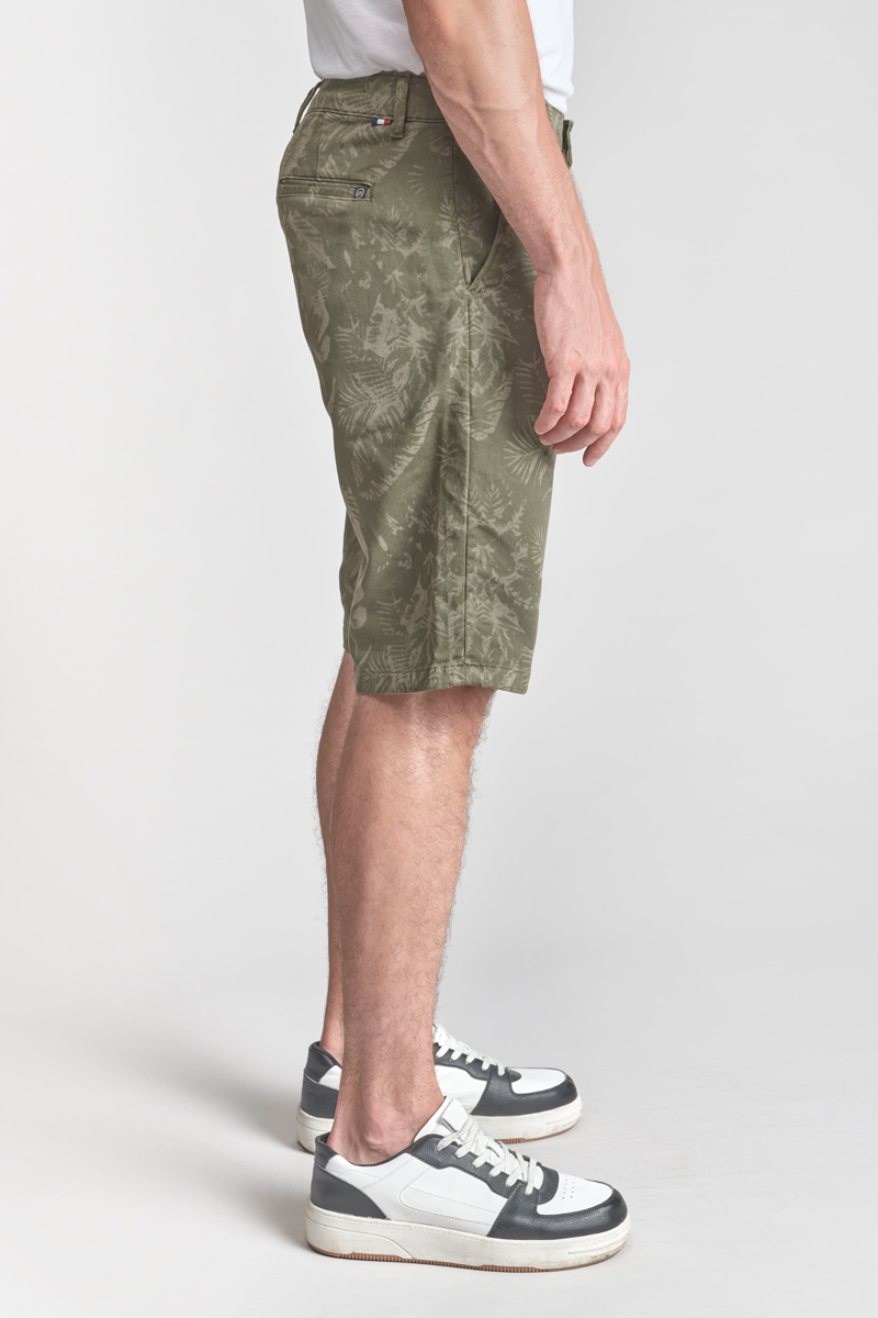 Bermuda-short Jogg in grün