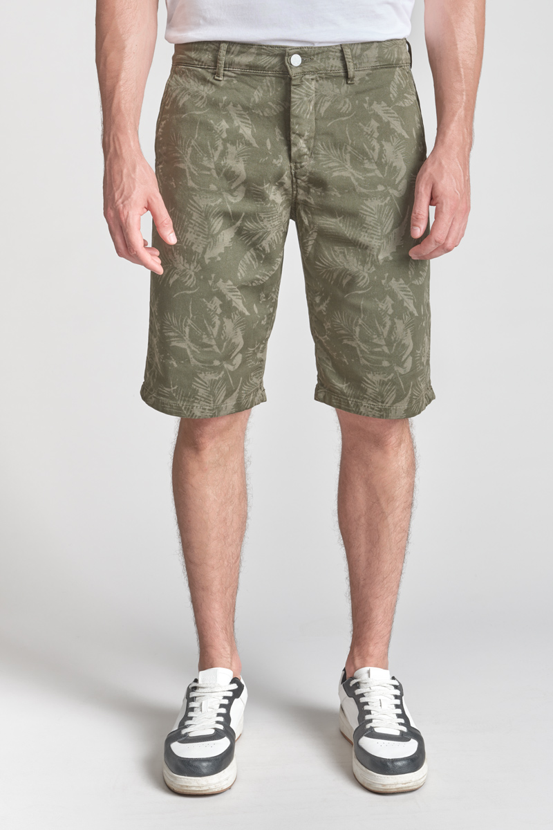 Bermuda-short Jogg in grün