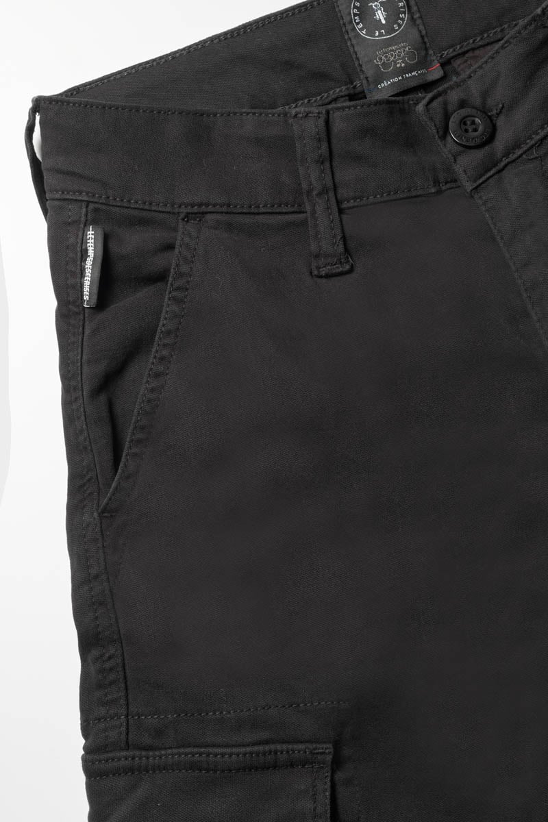 Tapered pants Kalvin in schwarz