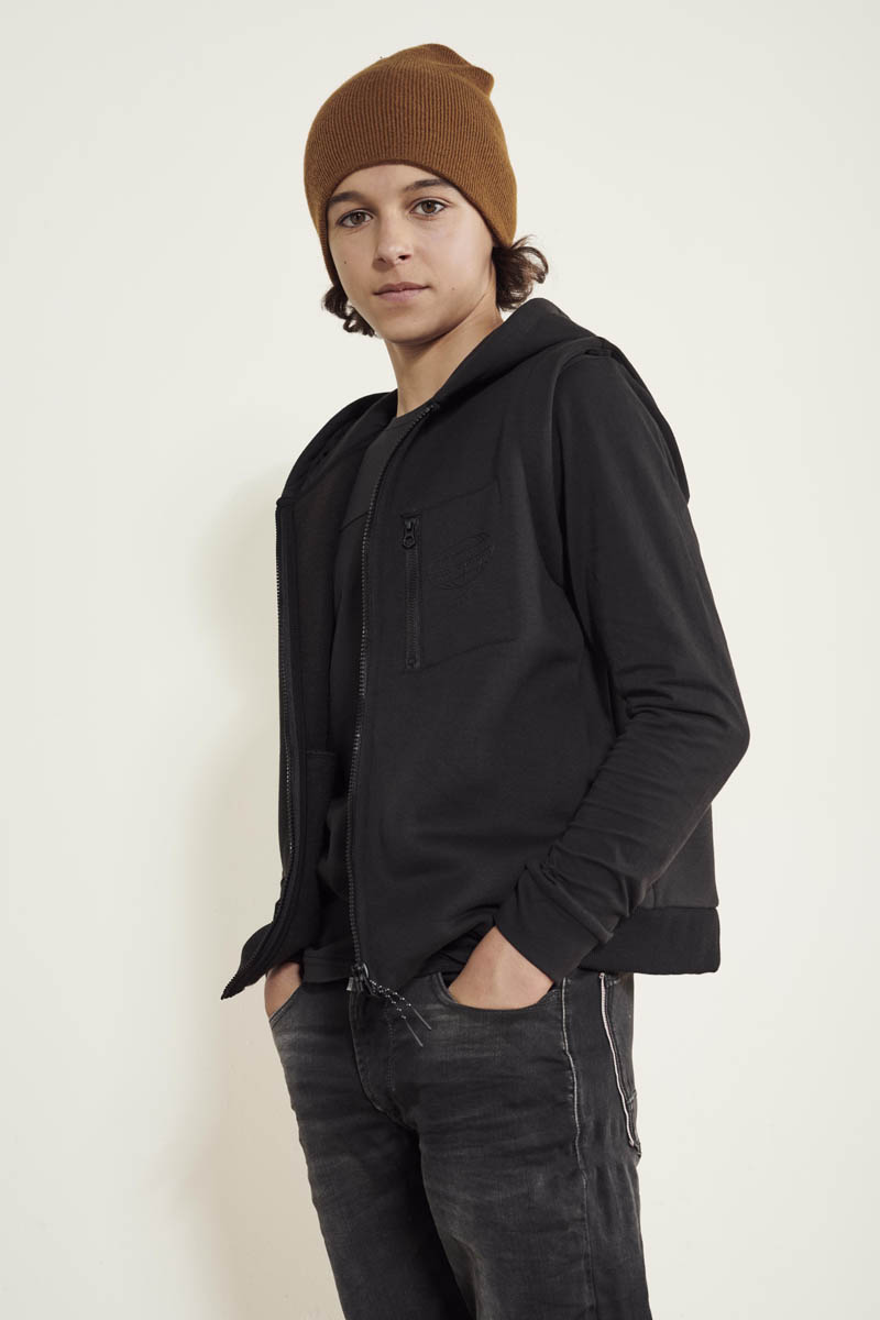 Kapuzen-sweatshirt Lawibo in schwarz