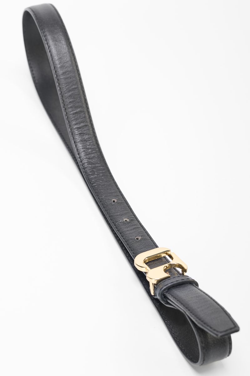 Gürtel Yoli in schwarz