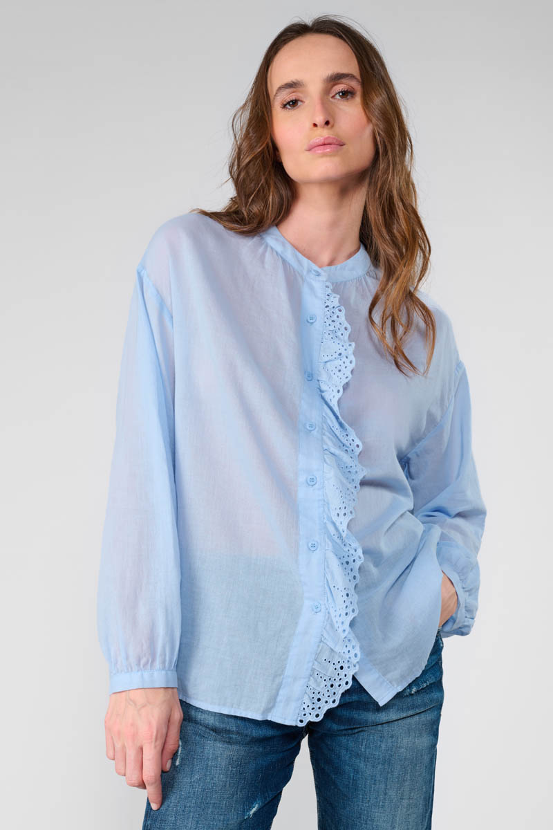Hemd Aups in blau